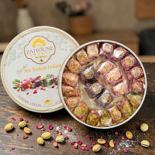 Mixed turkish delight - delight, istanbul