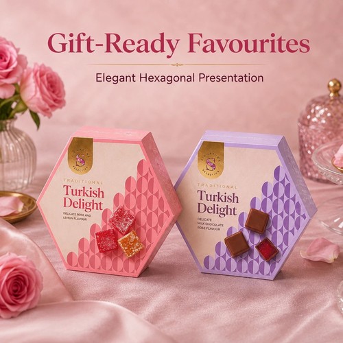 Traditional turkish delight - traditional,