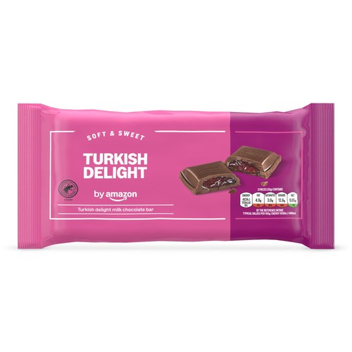 Turkish delight milk chocolate - delight,