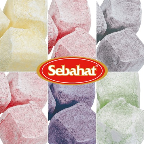 Mixed flavours turkish delight - turkish,
