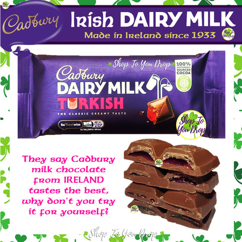 Irish cadbury chocolate dairy - cadbury,