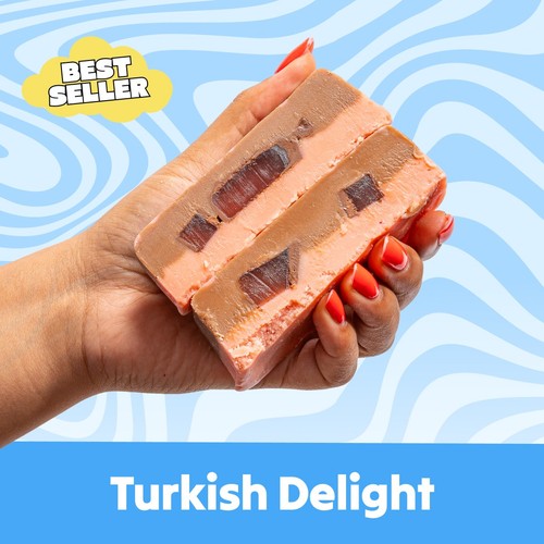 Turkish delight fudge 250g - turkish, fudge,